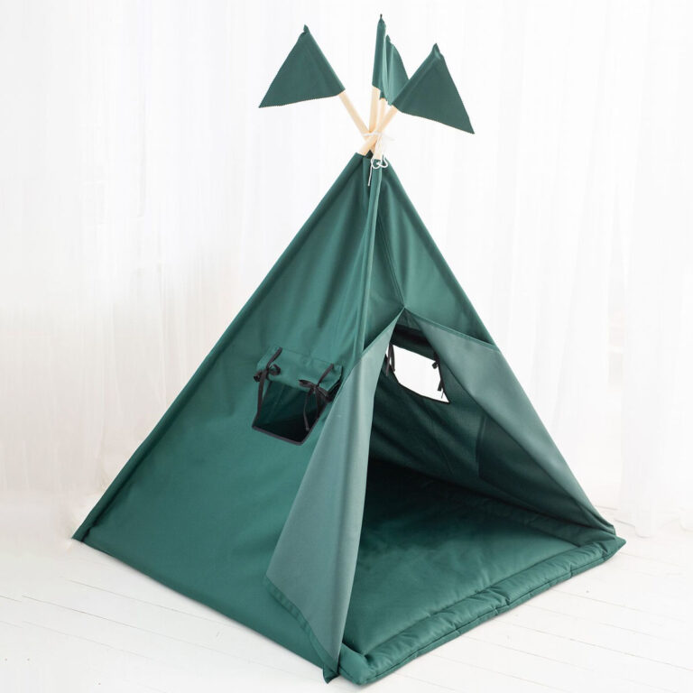 TipiSet Outdoor für Kinder Garden Forest draußen und drinnen