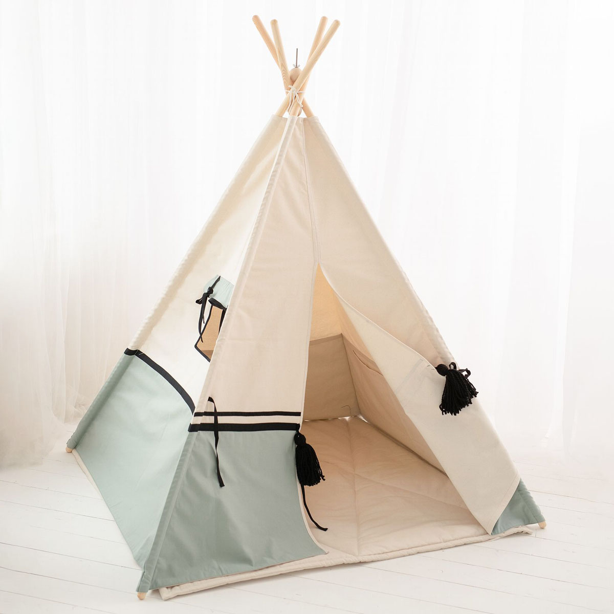 Tenda teepee per bambini Etno, tenda da gioco per la cameretta dei bambini  - Cozy & Dozy